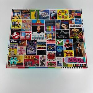 Remarks 1980s Puzzle‎ 1500 Pieces (32"x24") Re-marks 80s Collage Complete